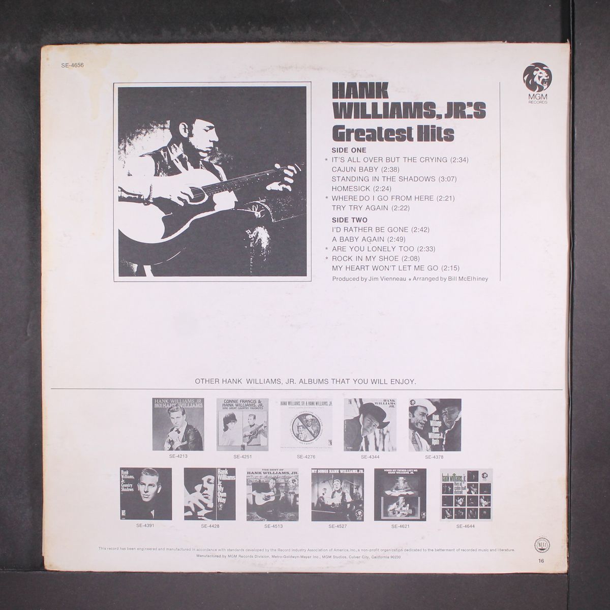 greatest hits by HANK WILLIAMS JR.