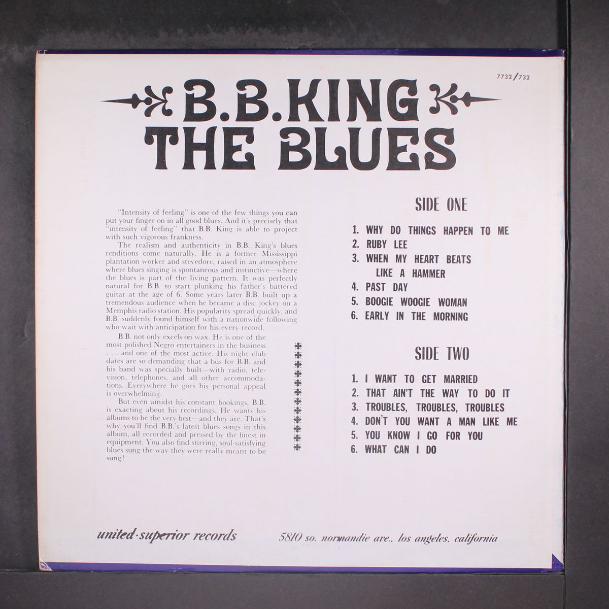 the blues by B.B. KING