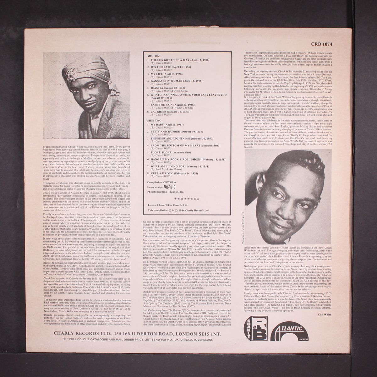 keep a drivin' by CHUCK WILLIS