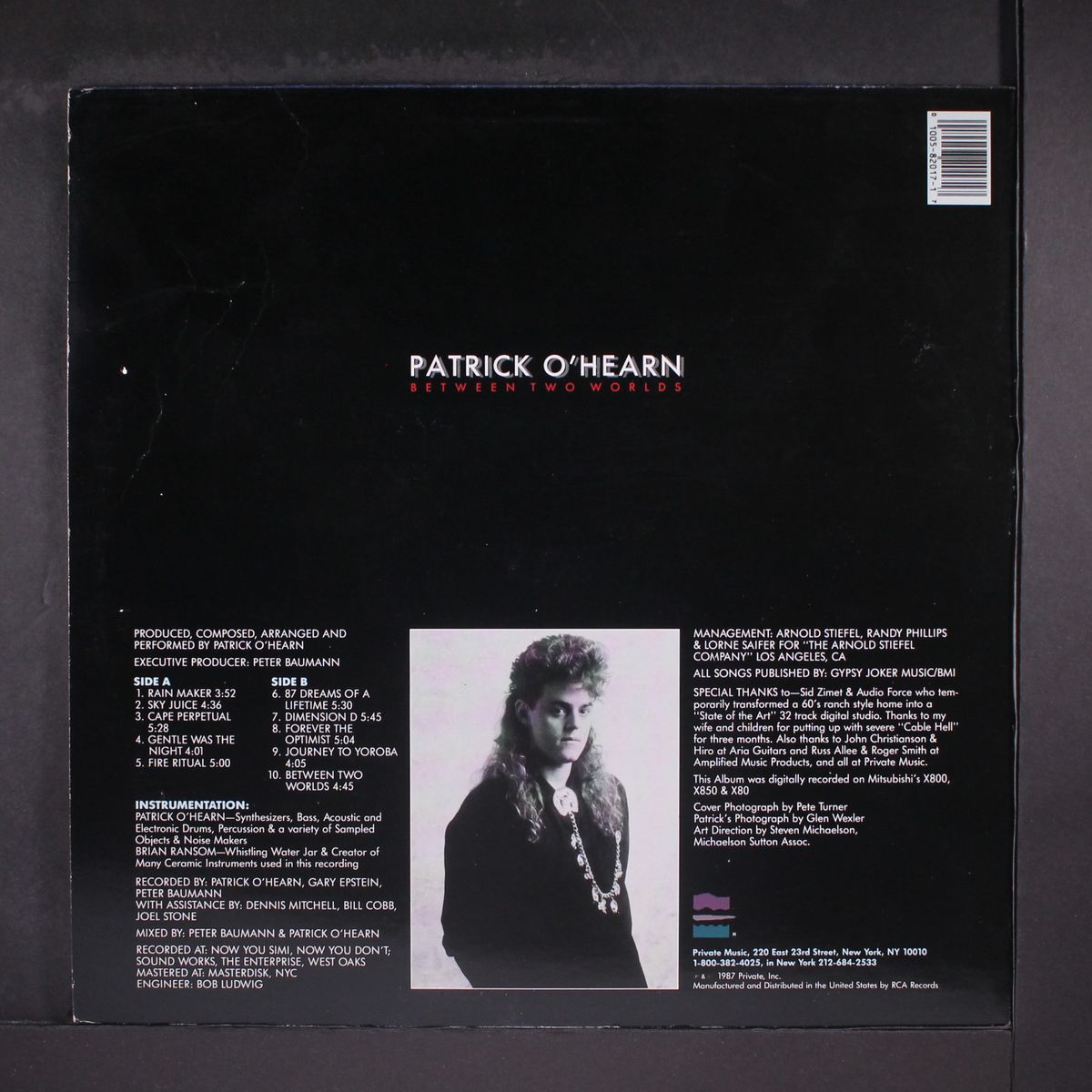 between two worlds by PATRICK O'HEARN