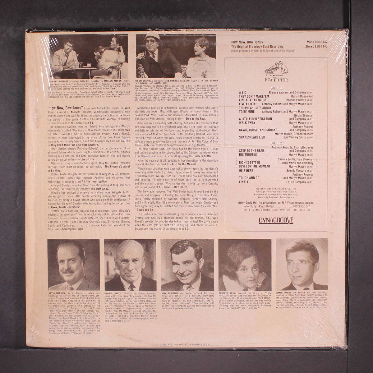how now dow jones by ORIGINAL CAST