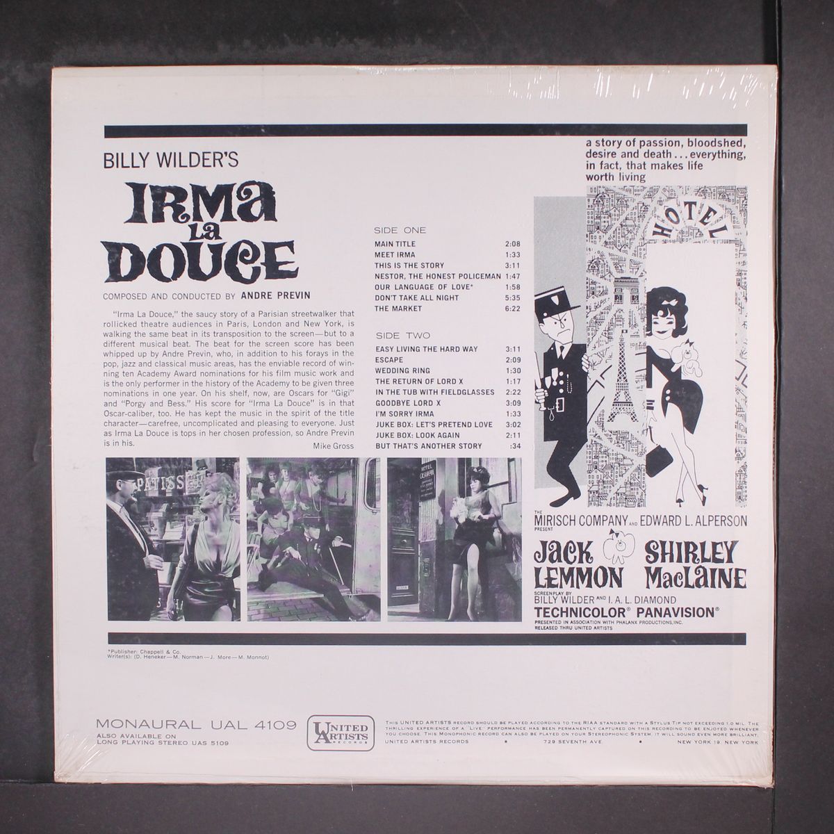 irma la douce by SOUNDTRACK