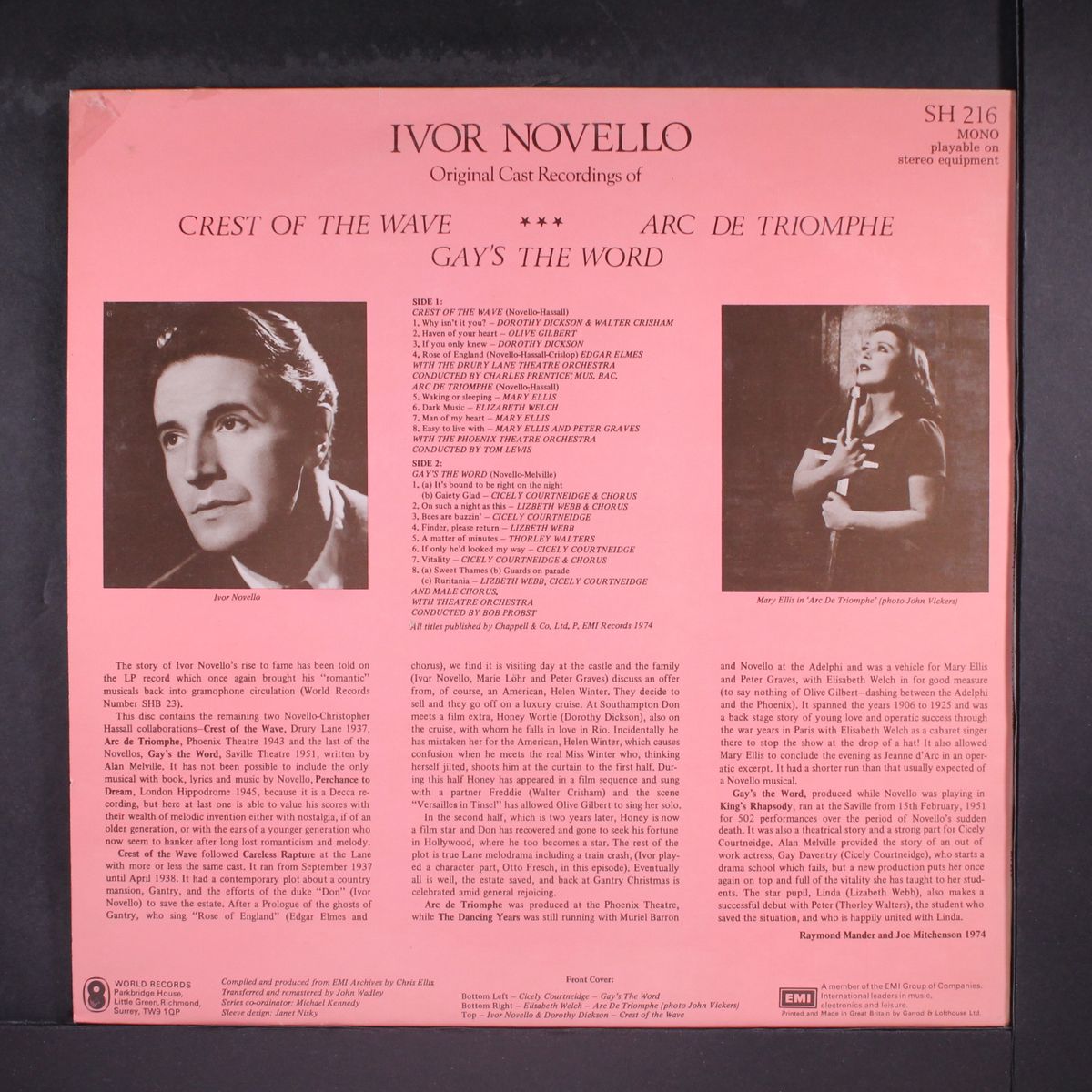 ivor novello by ORIGINAL CAST