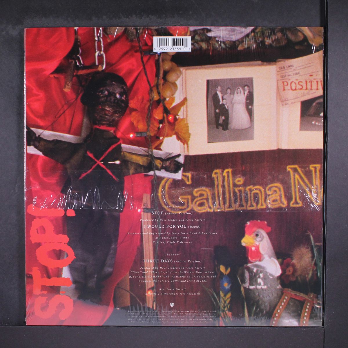 stop / i would for you / three days by JANE'S ADDICTION