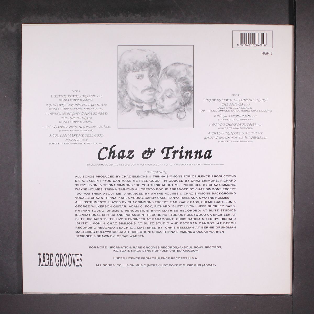 gettin' ready for love by CHAZ & TRINNA