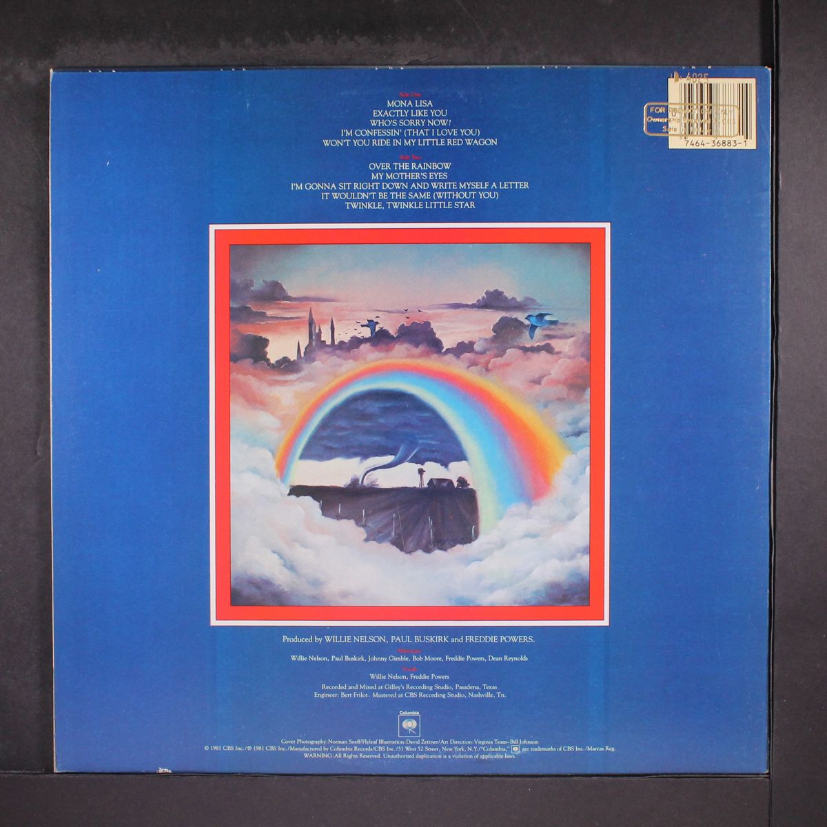 somewhere over the rainbow by WILLIE NELSON