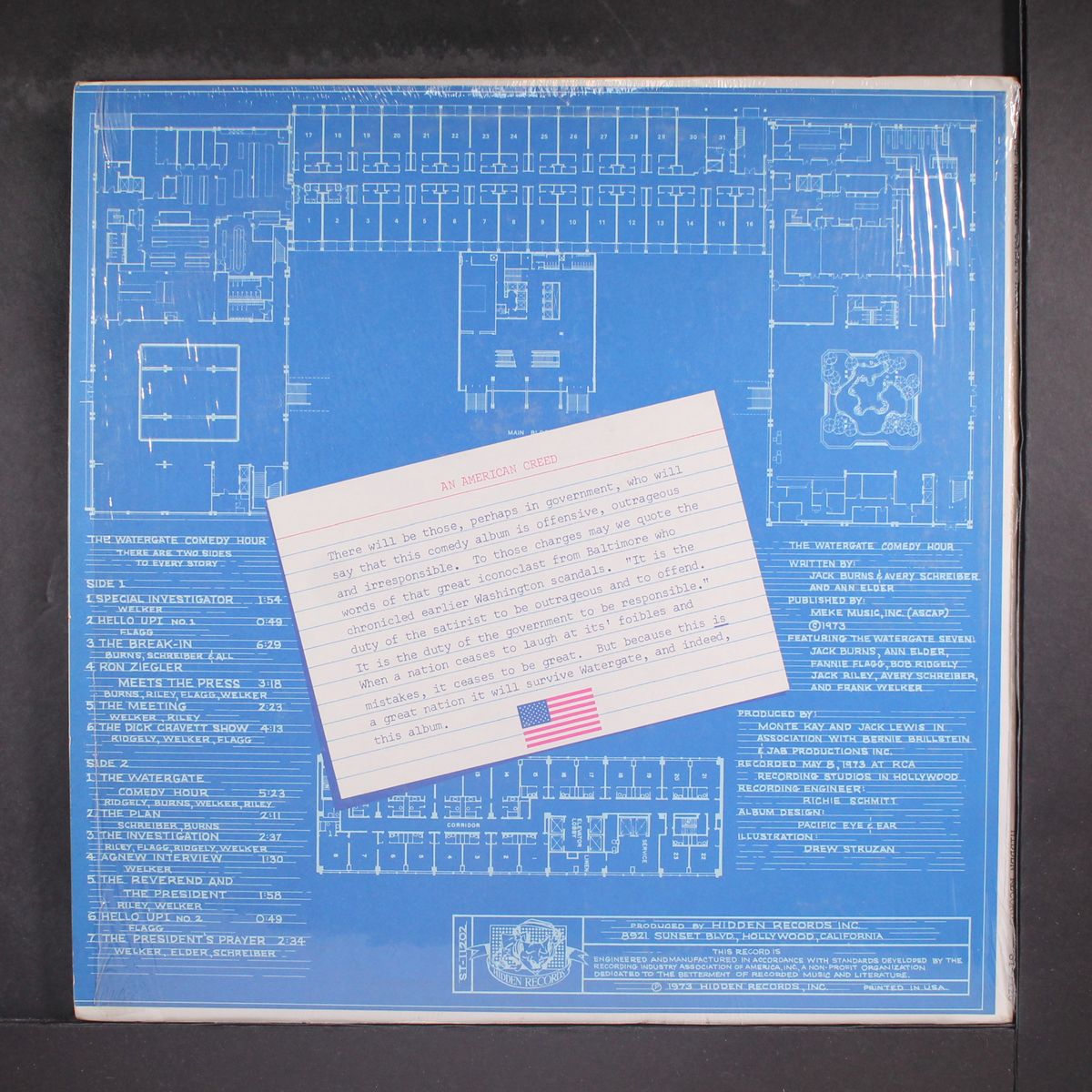 the watergate comedy hour by BURNS & SCHREIBER