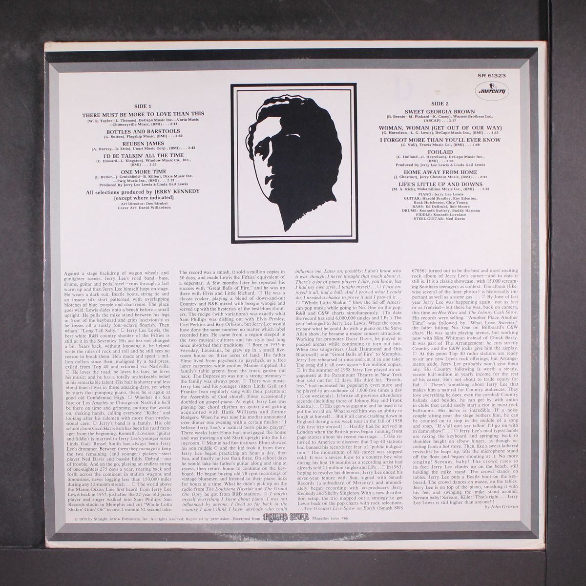 there must be more to love than this by JERRY LEE LEWIS