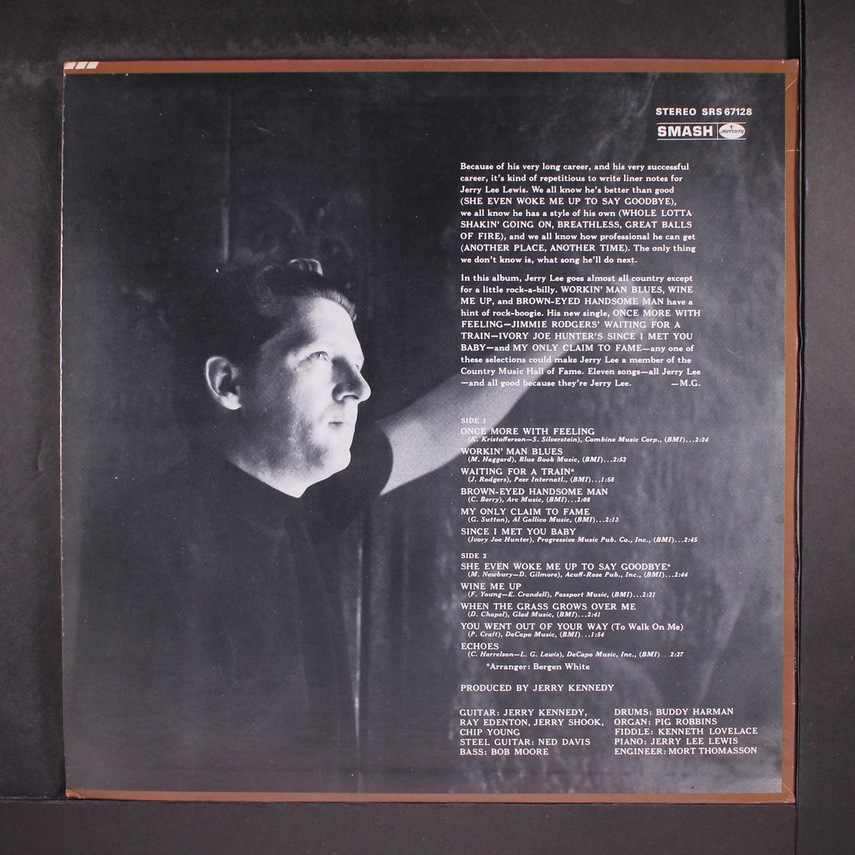 she even woke me up to say goodbye by JERRY LEE LEWIS