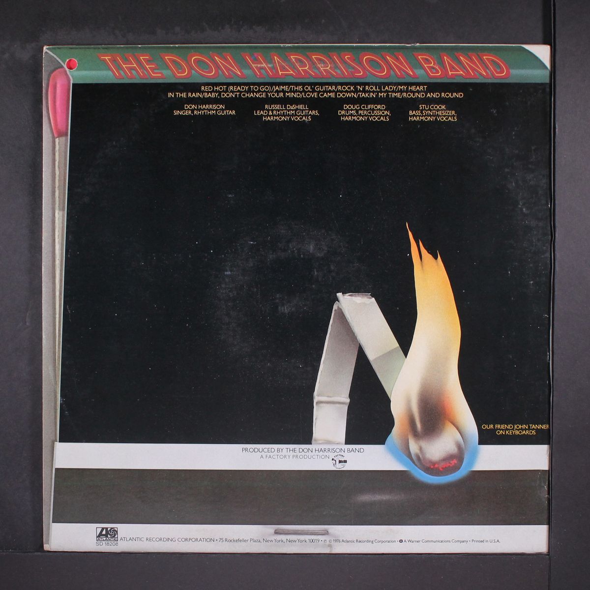 red hot by DON HARRISON BAND