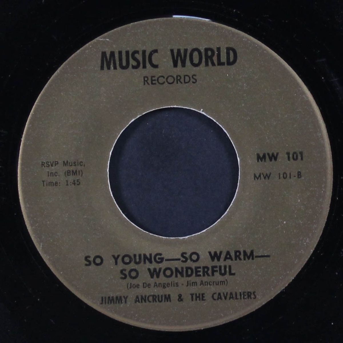 the magic age of sixteen by JIMMY ANCRUM & CAVALIERS