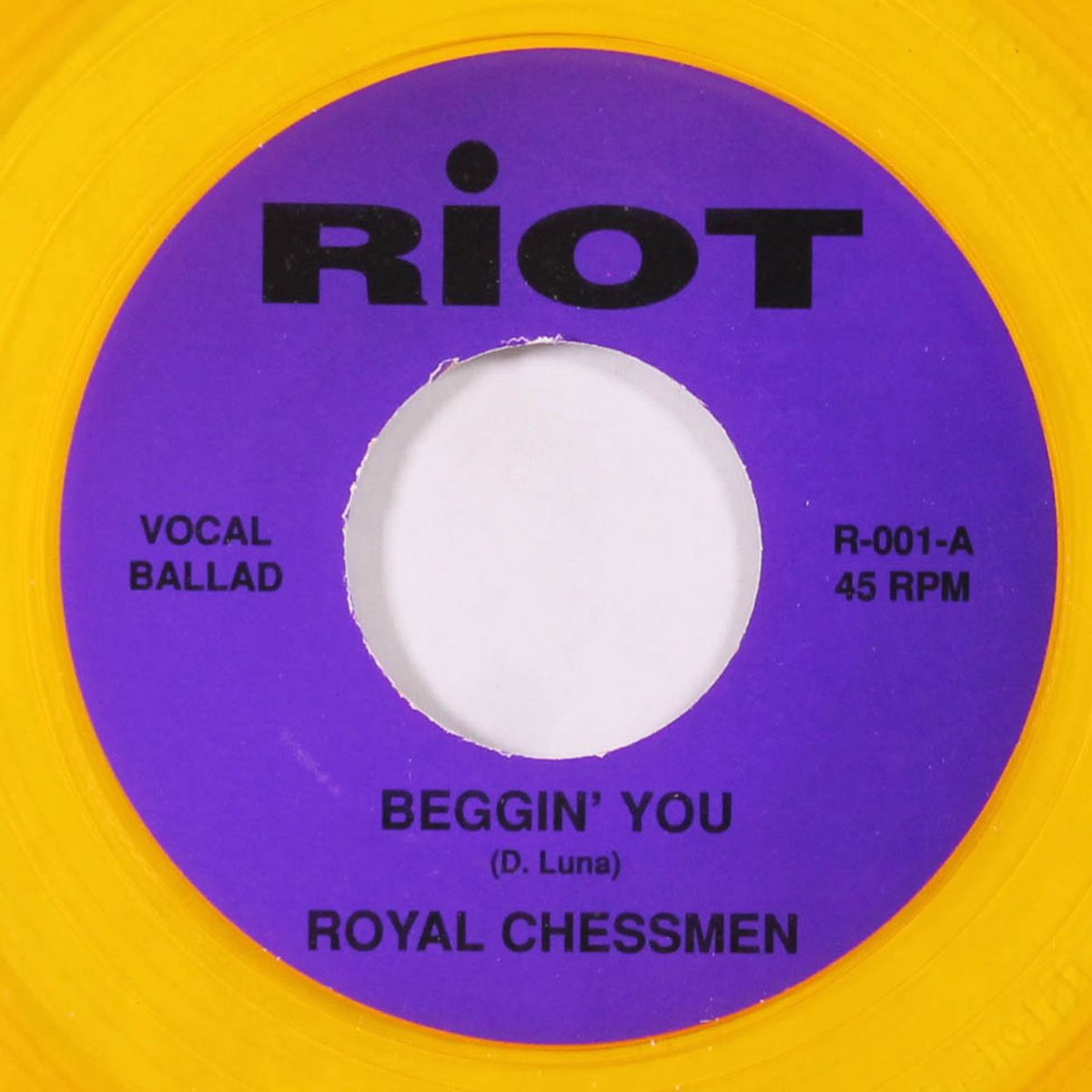 beggin' you / this thing called love by ROYAL CHESSMEN / RICHARD & JERRY