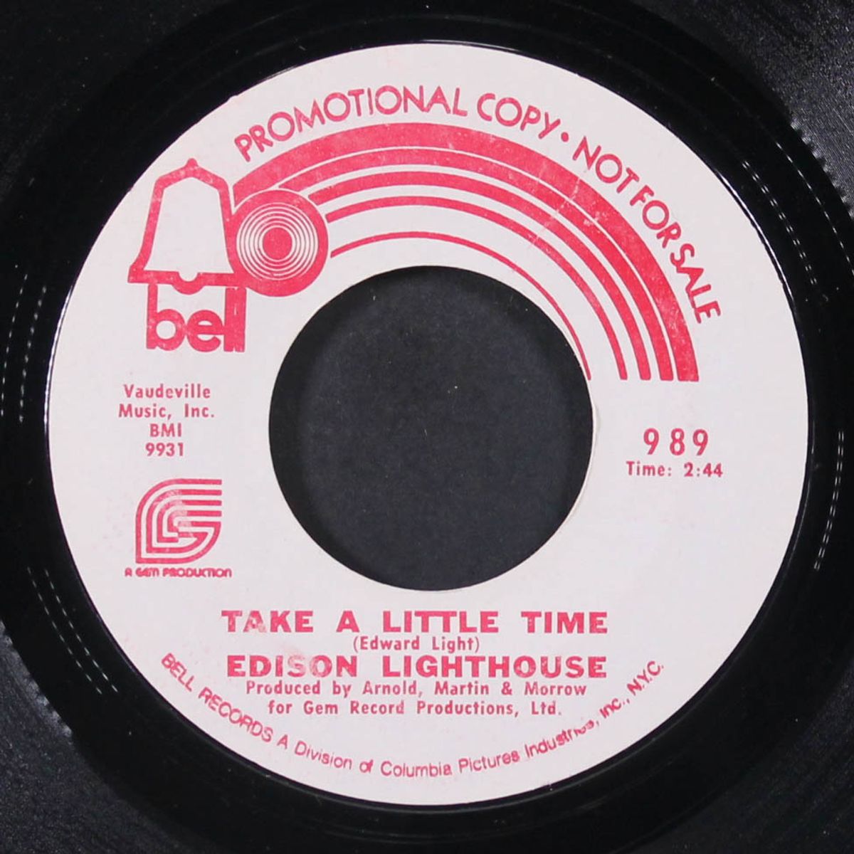 what's happening / take a little time by EDISON LIGHTHOUSE