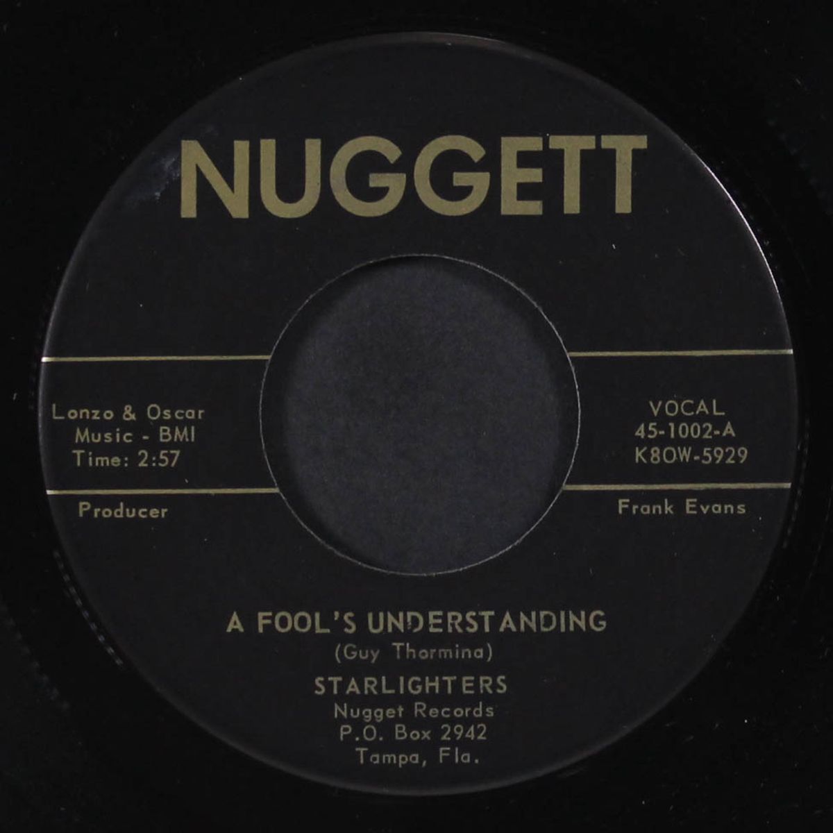 a fool's understanding / the fat man by STARLIGHTERS