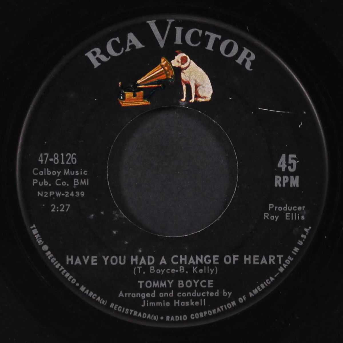 sweet little baby i care / have you had a change of heart by TOMMY BOYCE