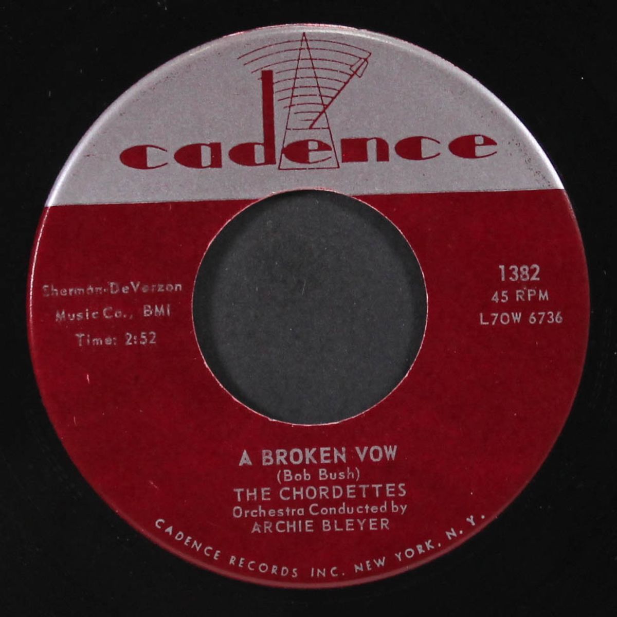 a broken vow by CHORDETTES