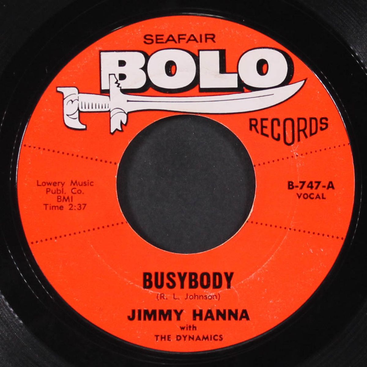 busybody / where does love go? by JIMMY HANNA