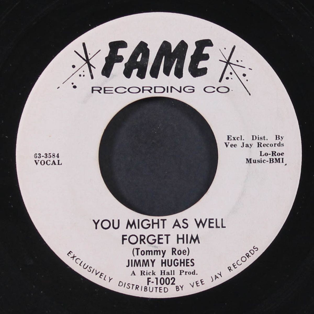 you might as well forget him / everybody lets dance by JIMMY HUGHES