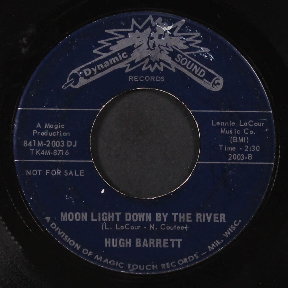 moon light down by the river / another lonely soldier boy by HUGH BARRETT