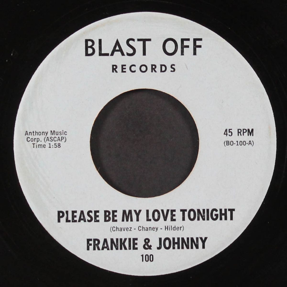 picadilly rose / please be my love tonight by FRANKIE & JOHNNY
