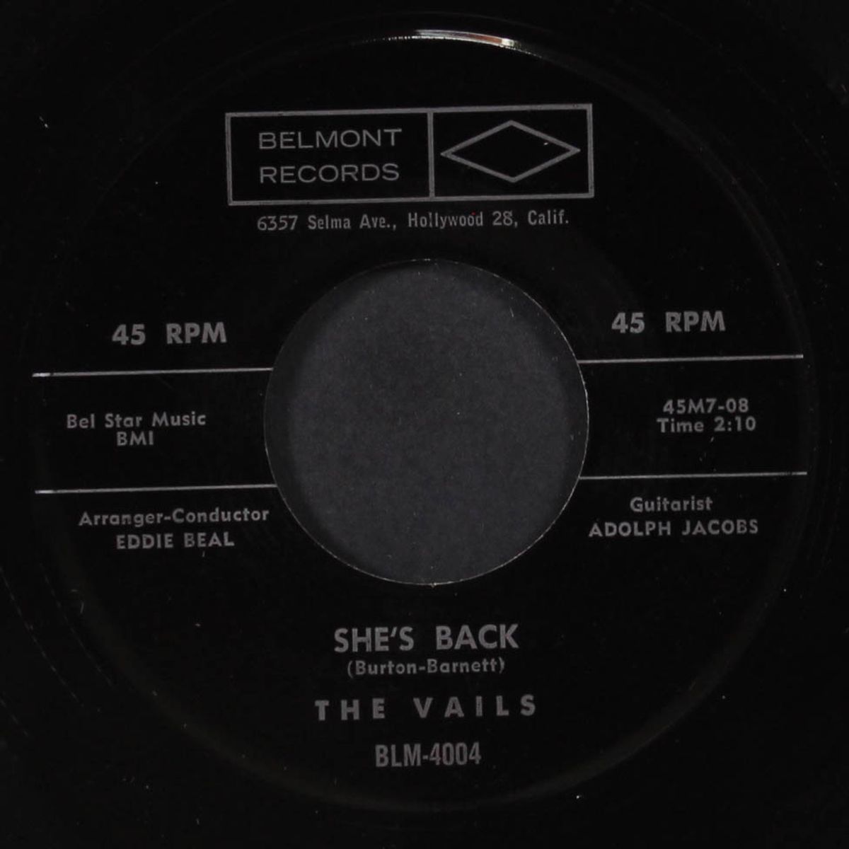 she's back / there'll come a time by VAILS