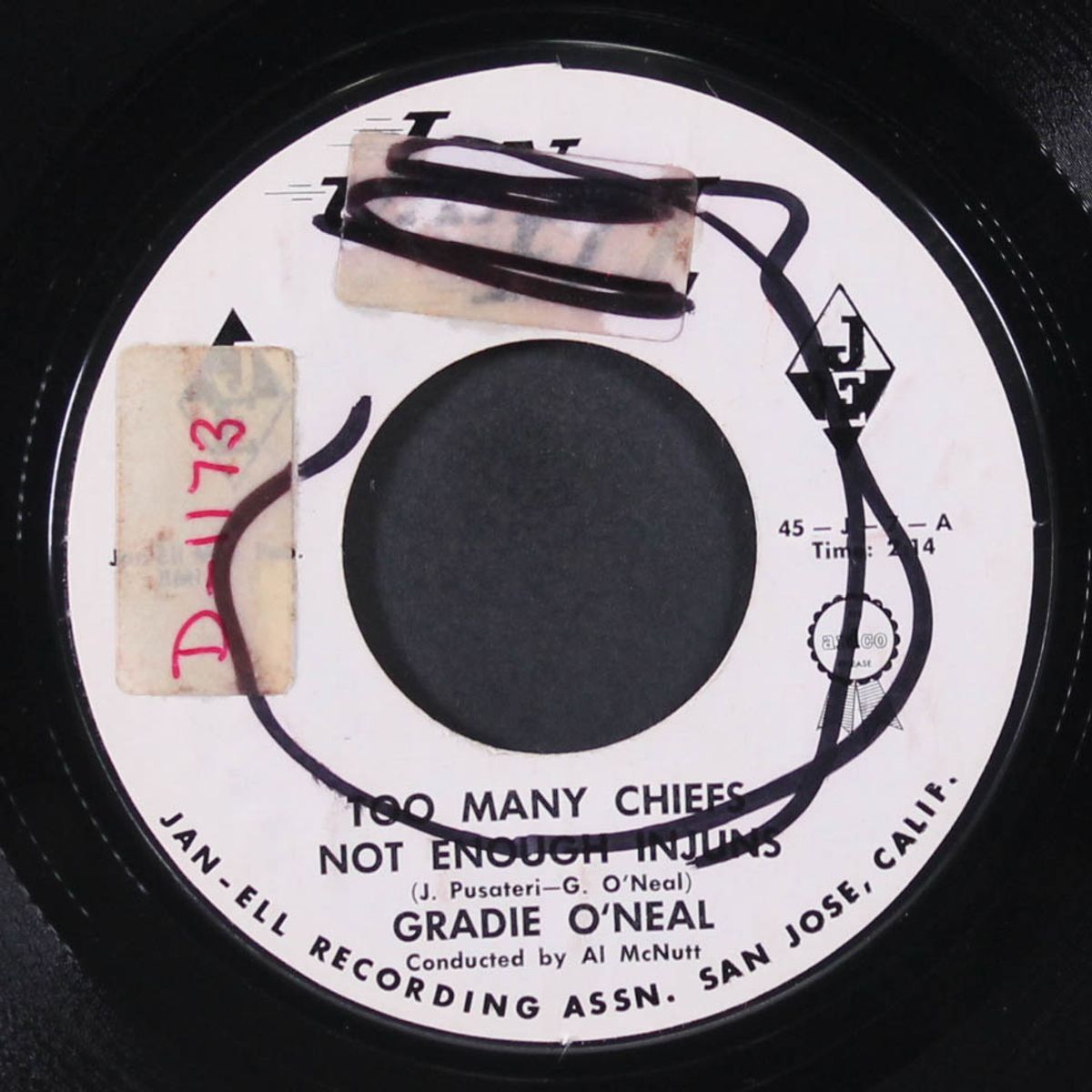 too many chiefs not enough injuns / ballad of joaquin murrieta by GRADIE O'NEAL