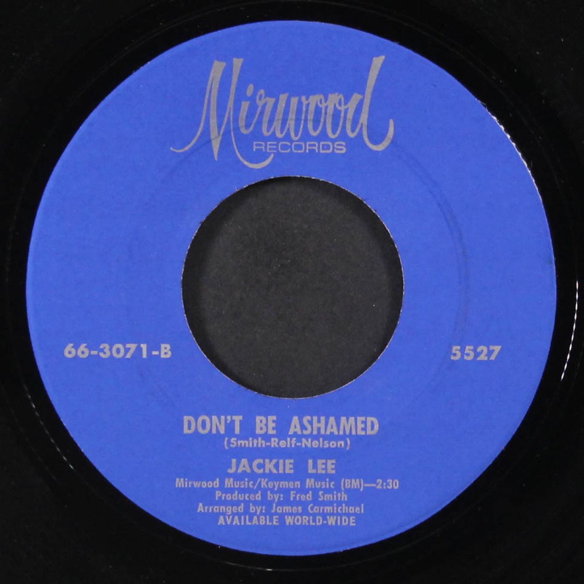 oh, my darlin' / don't be ashamed by JACKIE LEE