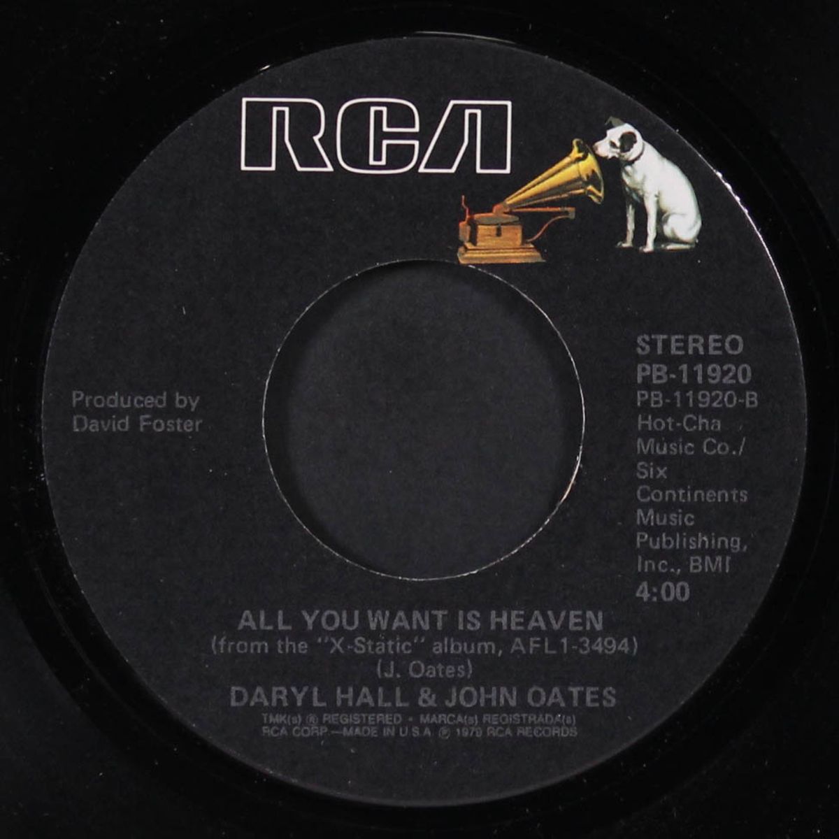 who said the world was fair / all you want is heaven by HALL & OATES