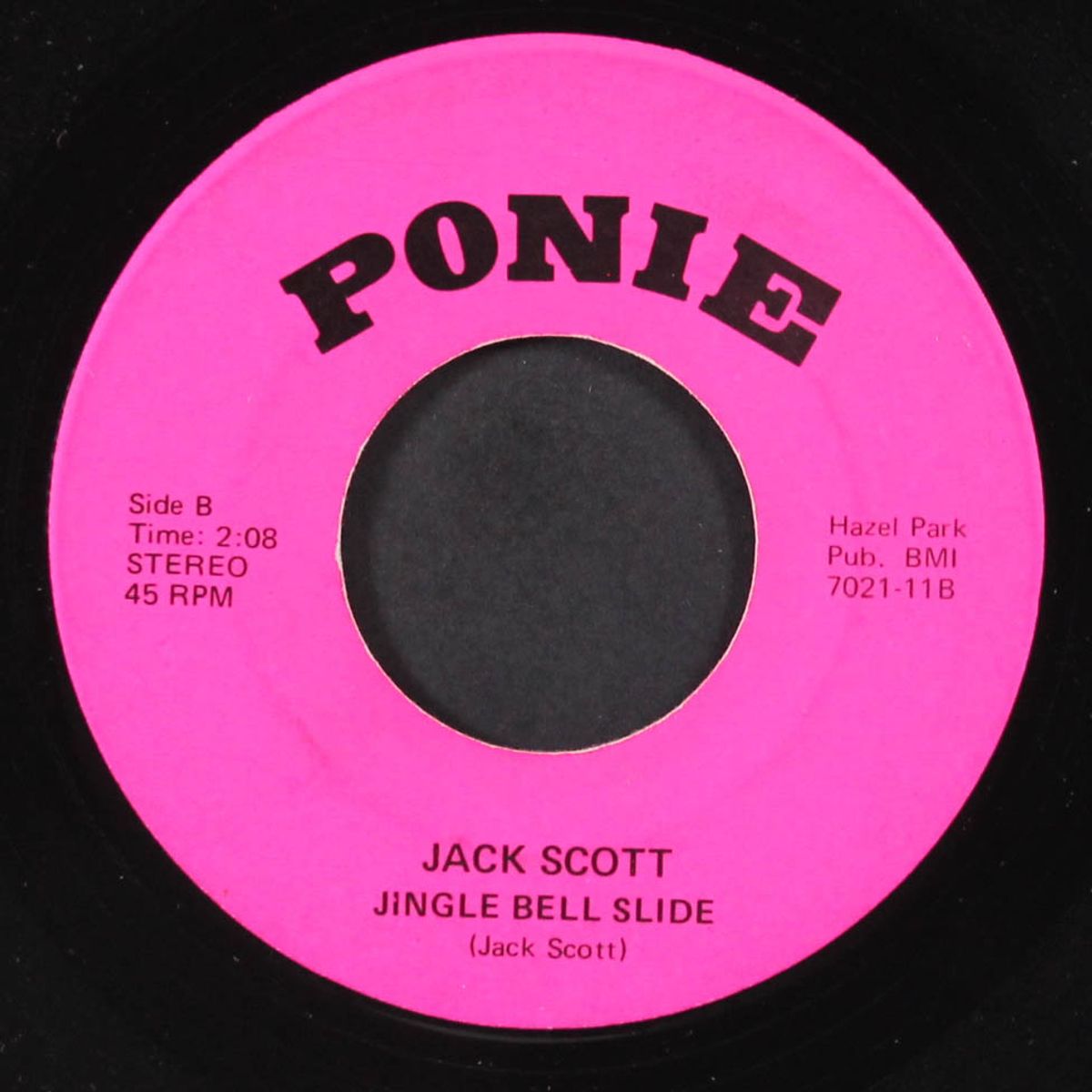 there's trouble brewin' / jingle bells slide by JACK SCOTT
