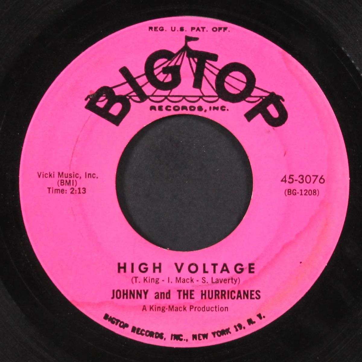 old smokie / high voltage by JOHNNY & HURRICANES