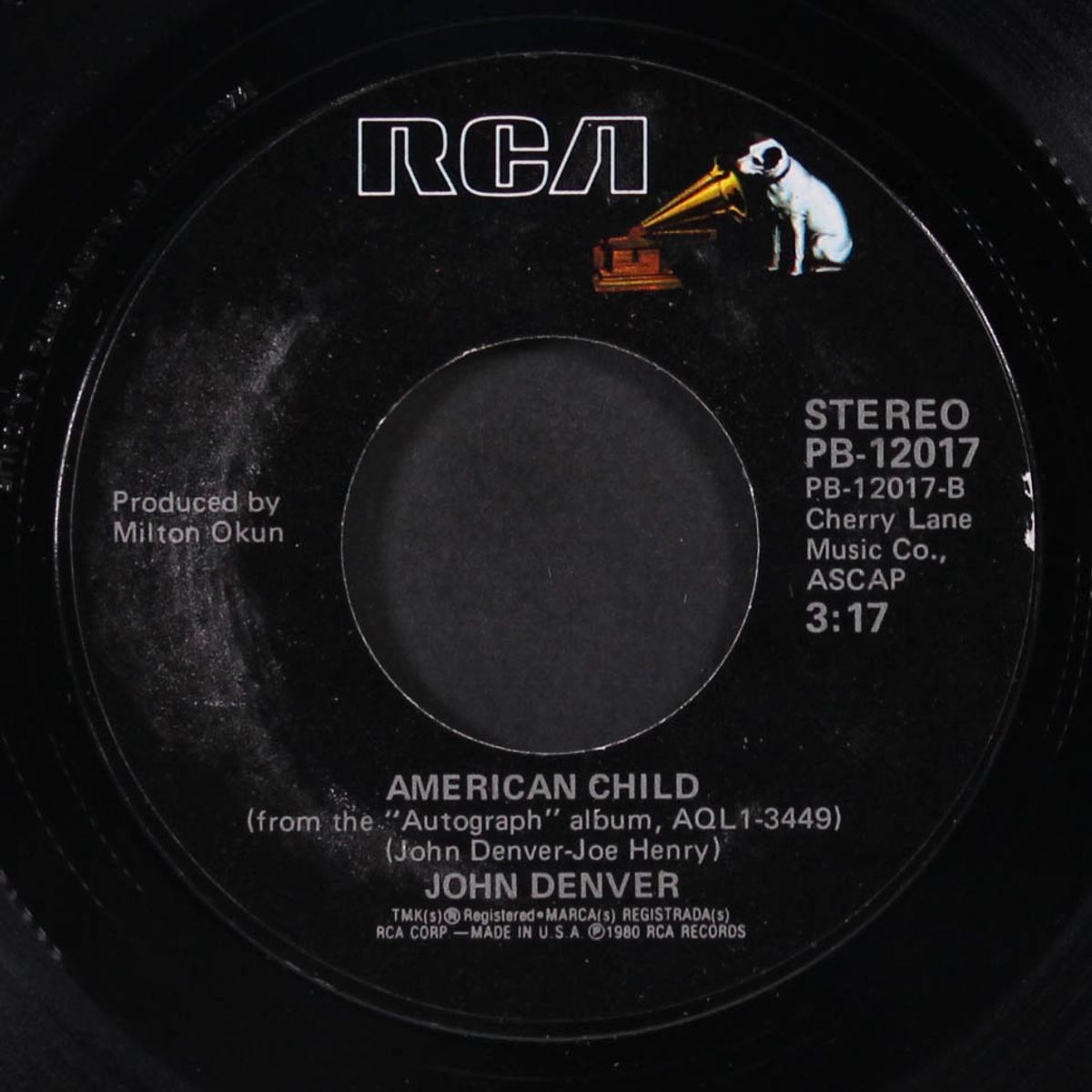 dancing with the mountains / american child by JOHN DENVER
