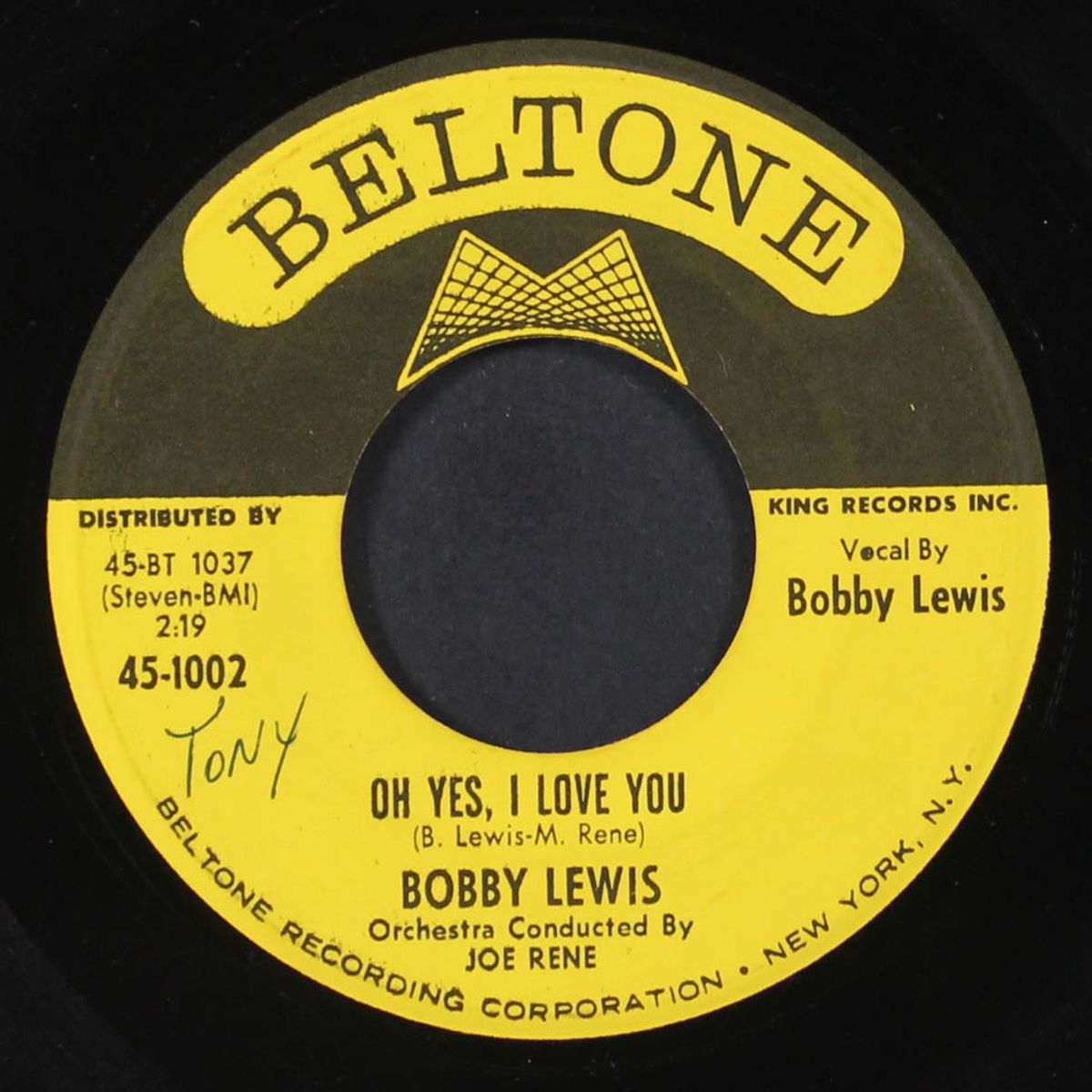 tossin' and turnin' / oh yes, i love you by BOBBY LEWIS