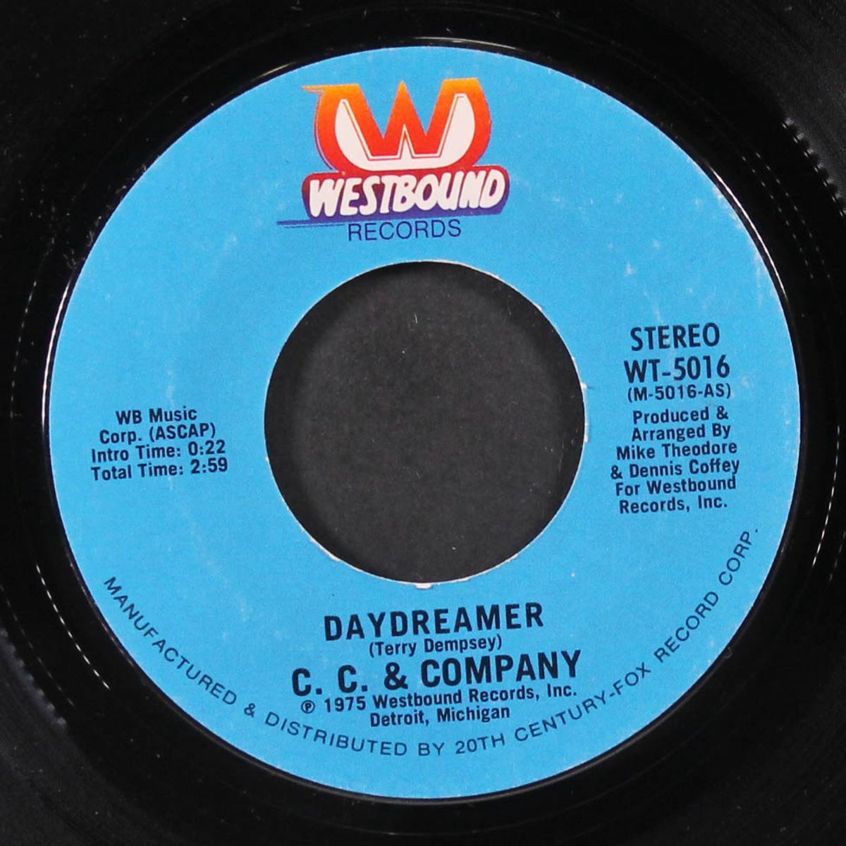 daydreamer / would you believe it by C.C. & COMPANY