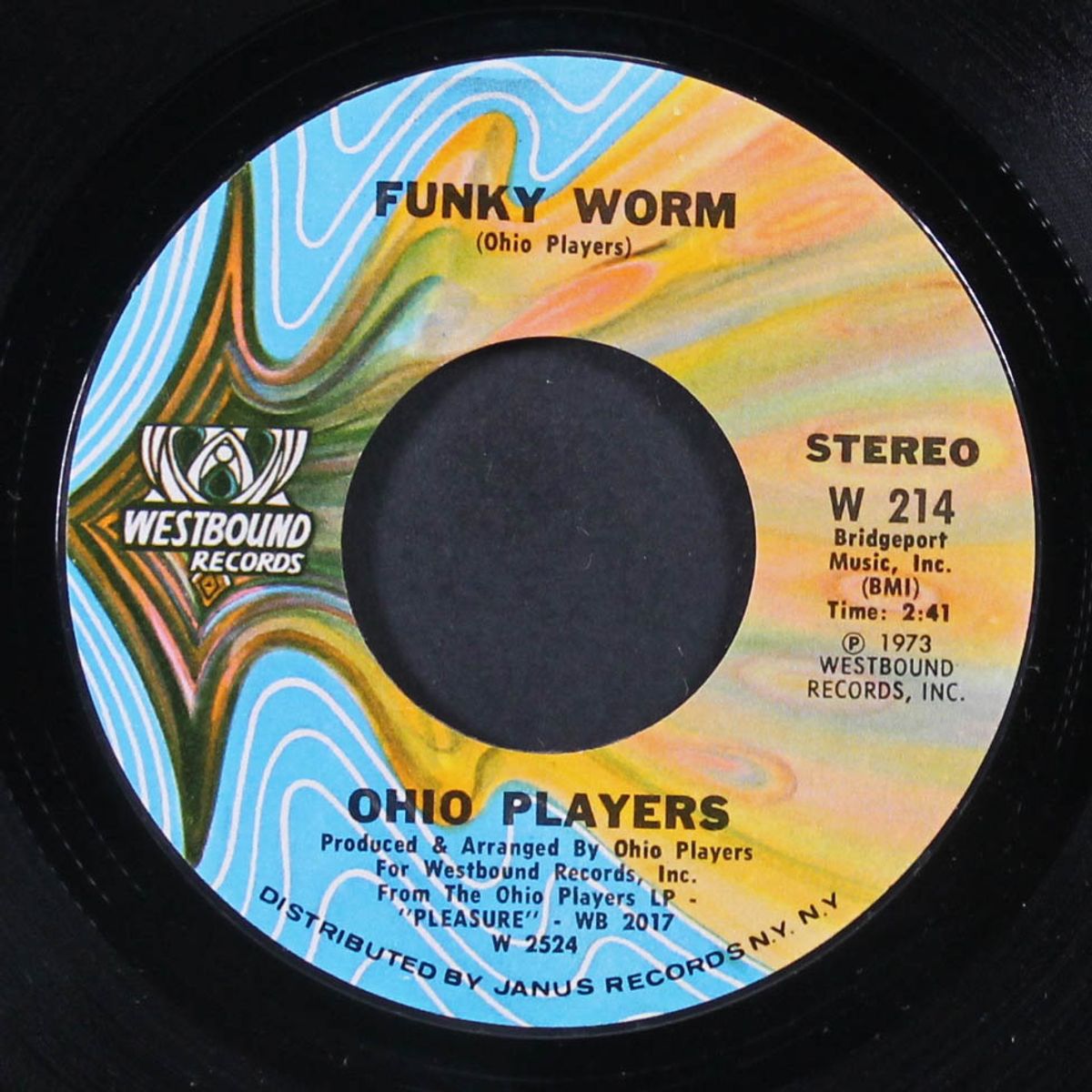 funky worm / paint me by OHIO PLAYERS