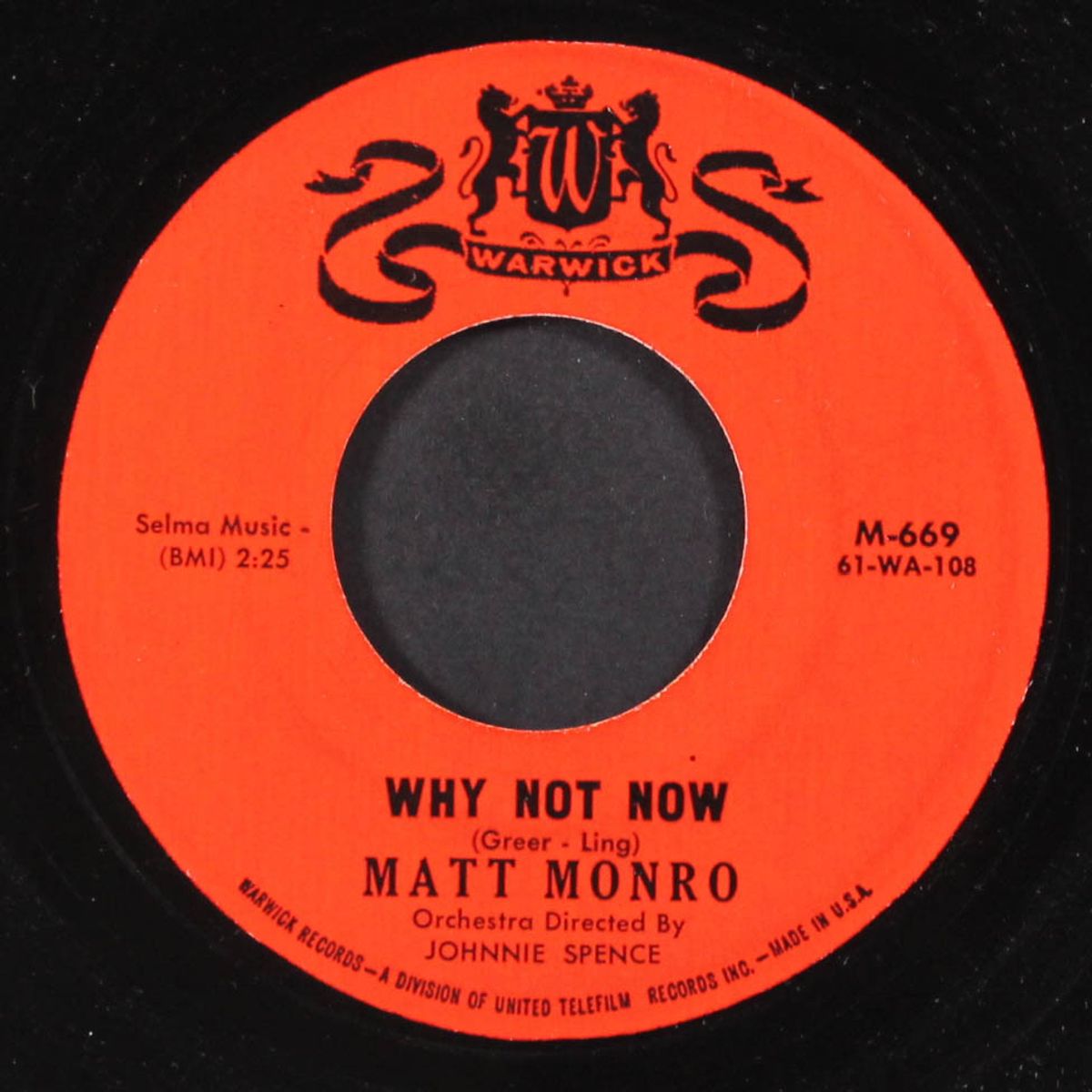 love is the same anywhere / why not now by MATT MONRO