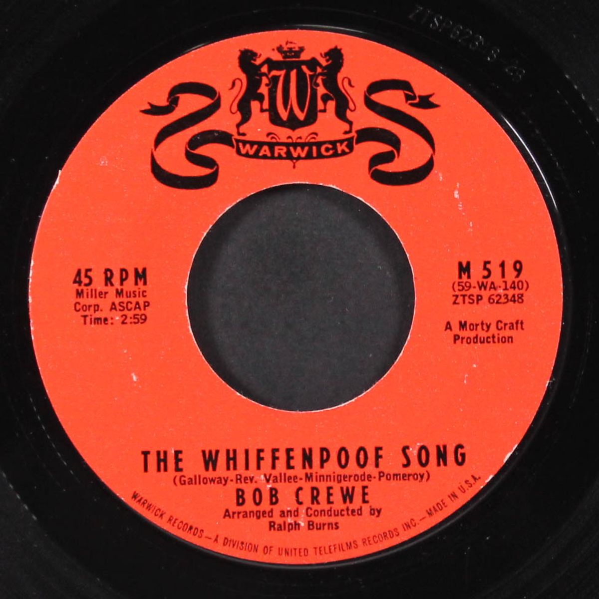 the whiffenpoof song by BOB CREWE
