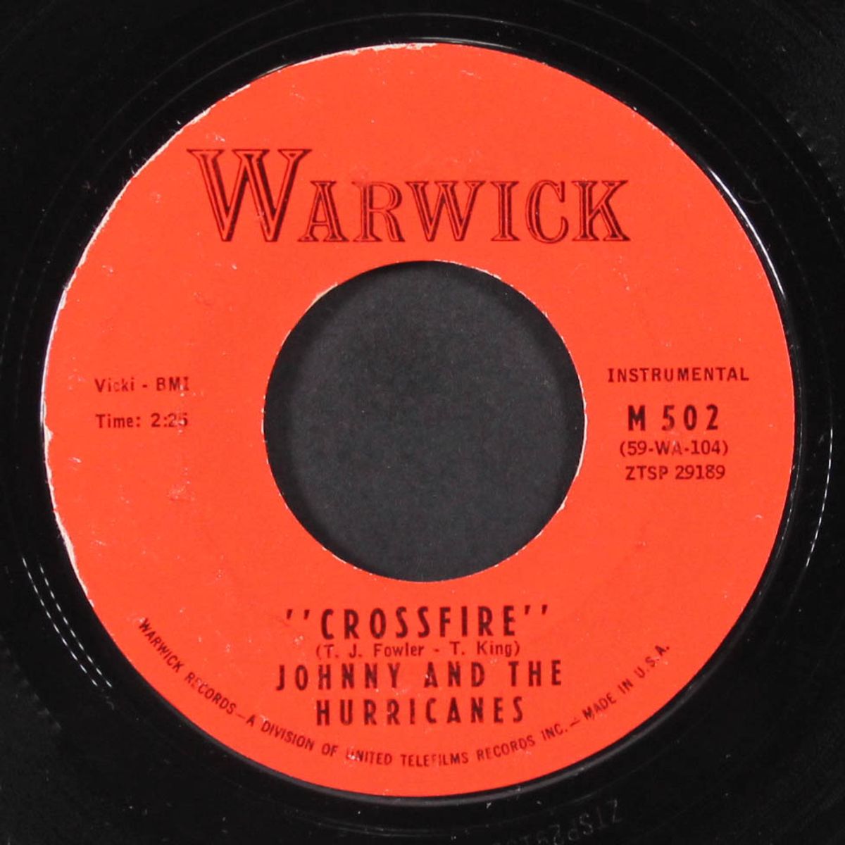 crossfire by JOHNNY & HURRICANES