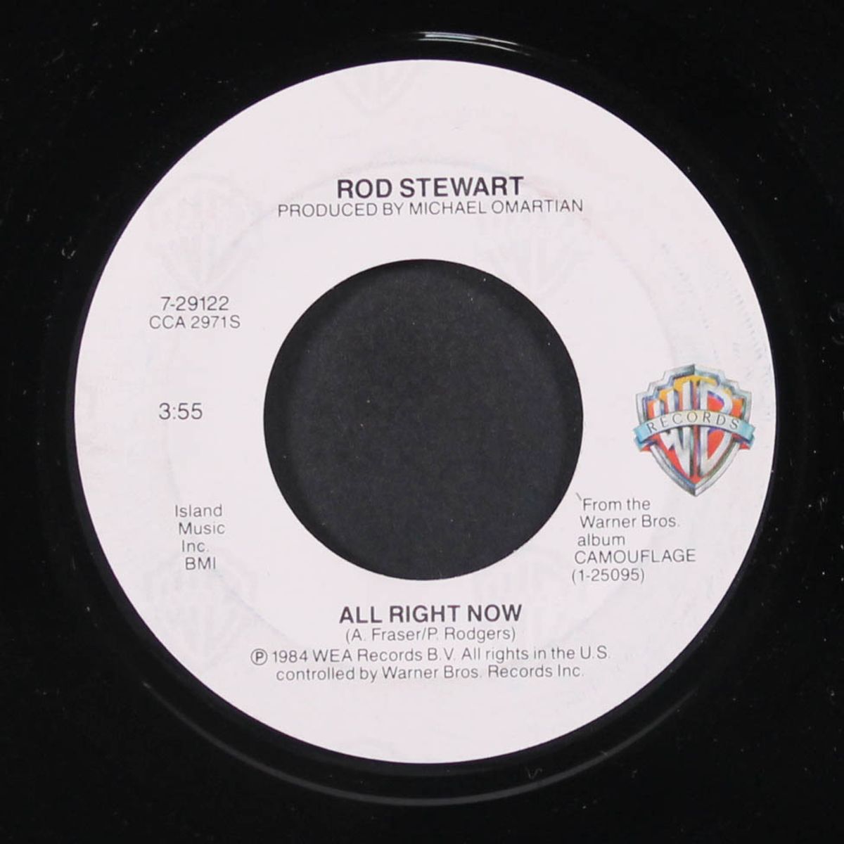 all right now / dancin' alone by ROD STEWART