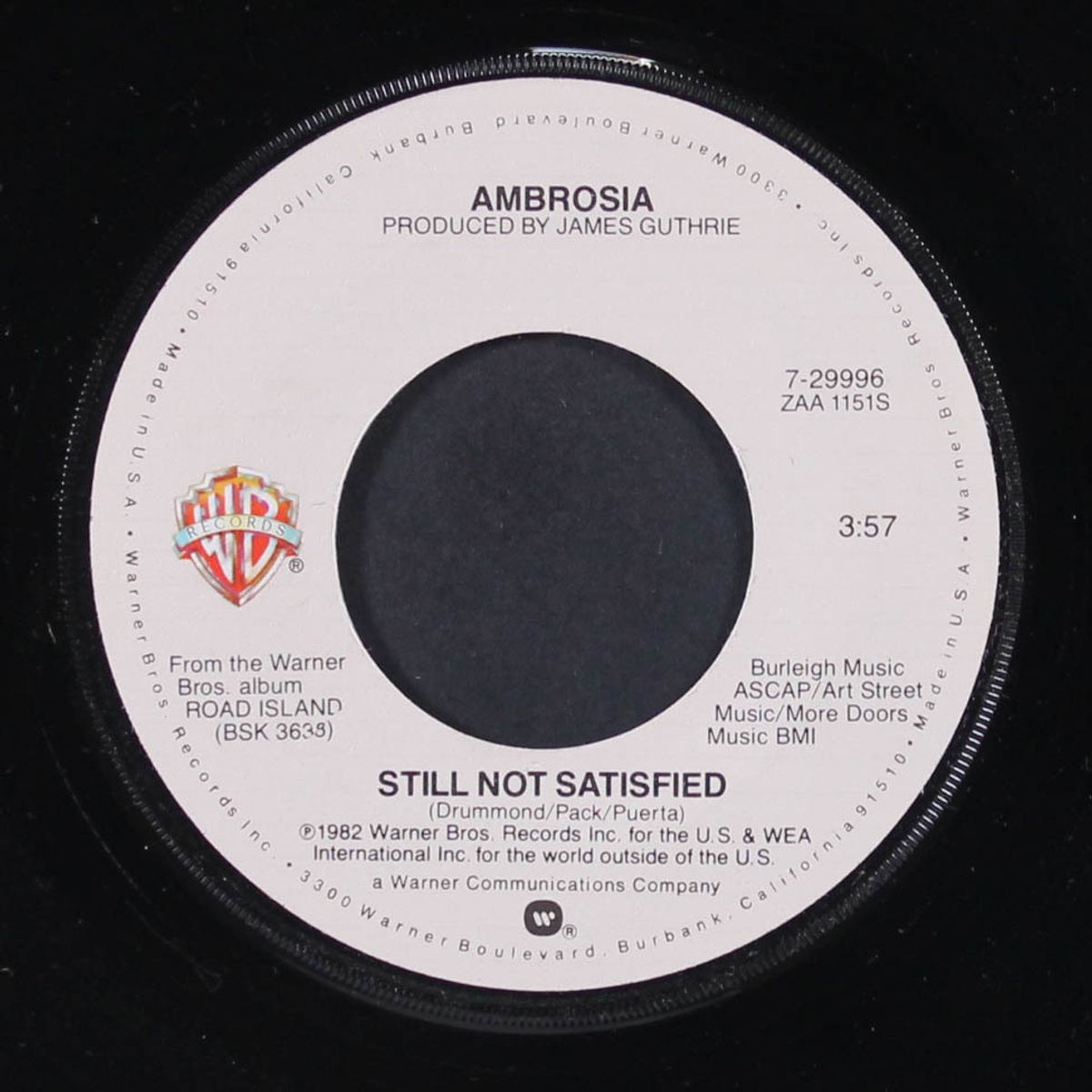 how can you love me / still not satisfied by AMBROSIA