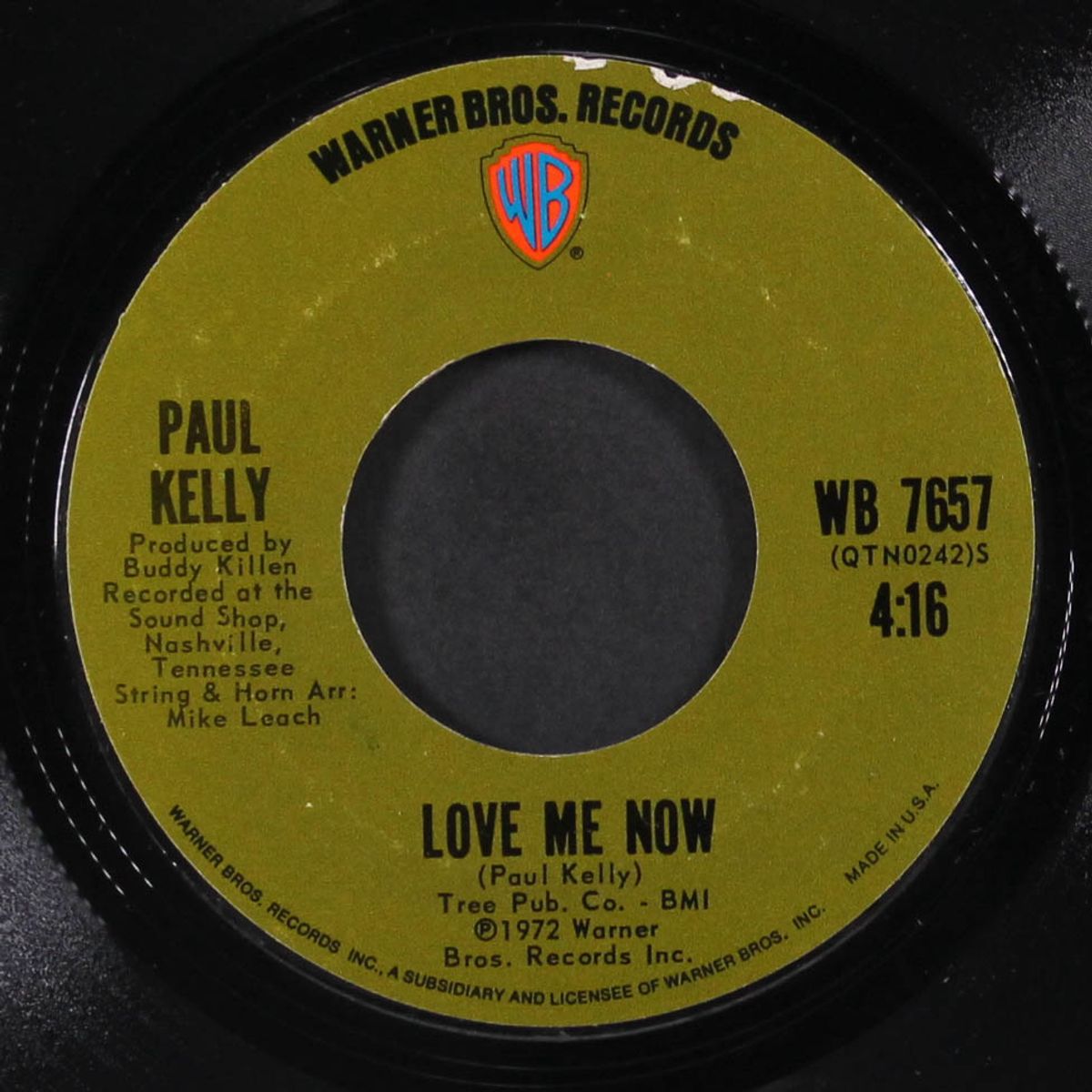 don't burn me / love me now by PAUL KELLY
