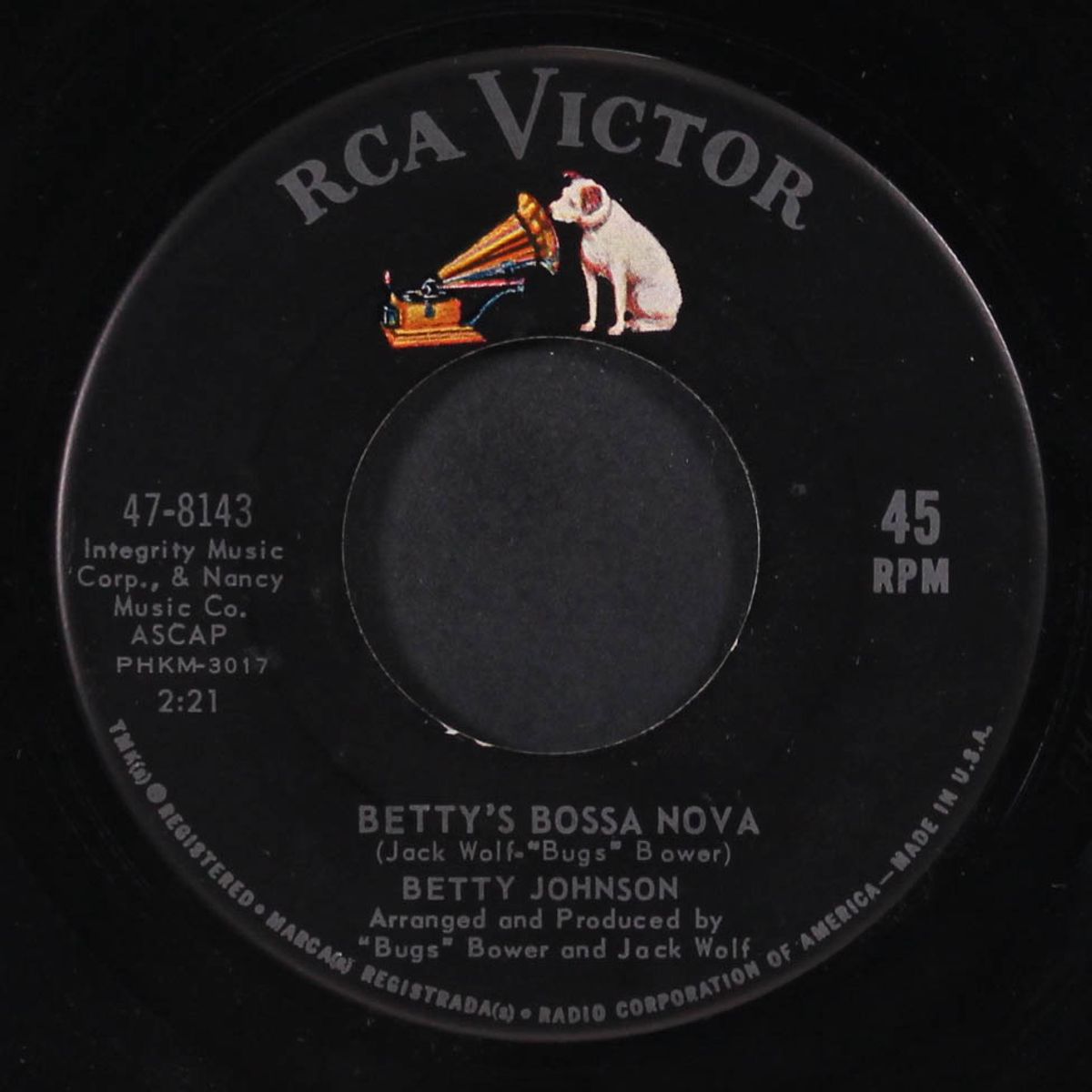ginny's got a phone / betty's bossa nova by BETTY JOHNSON