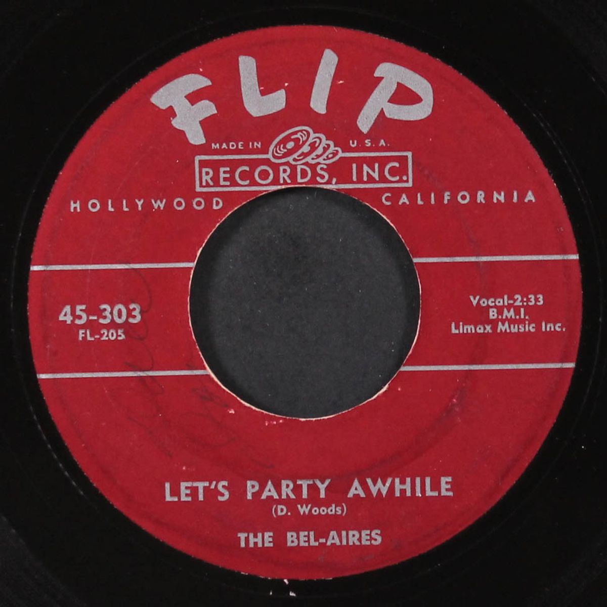 this paradise / let's party awhile by BEL-AIRES