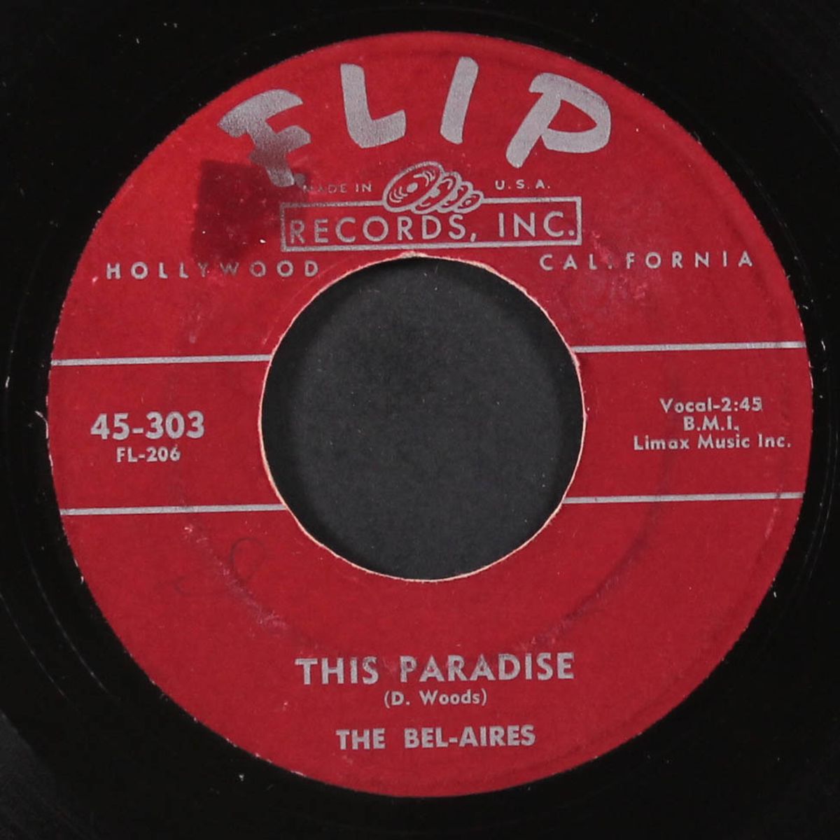 this paradise / let's party awhile by BEL-AIRES