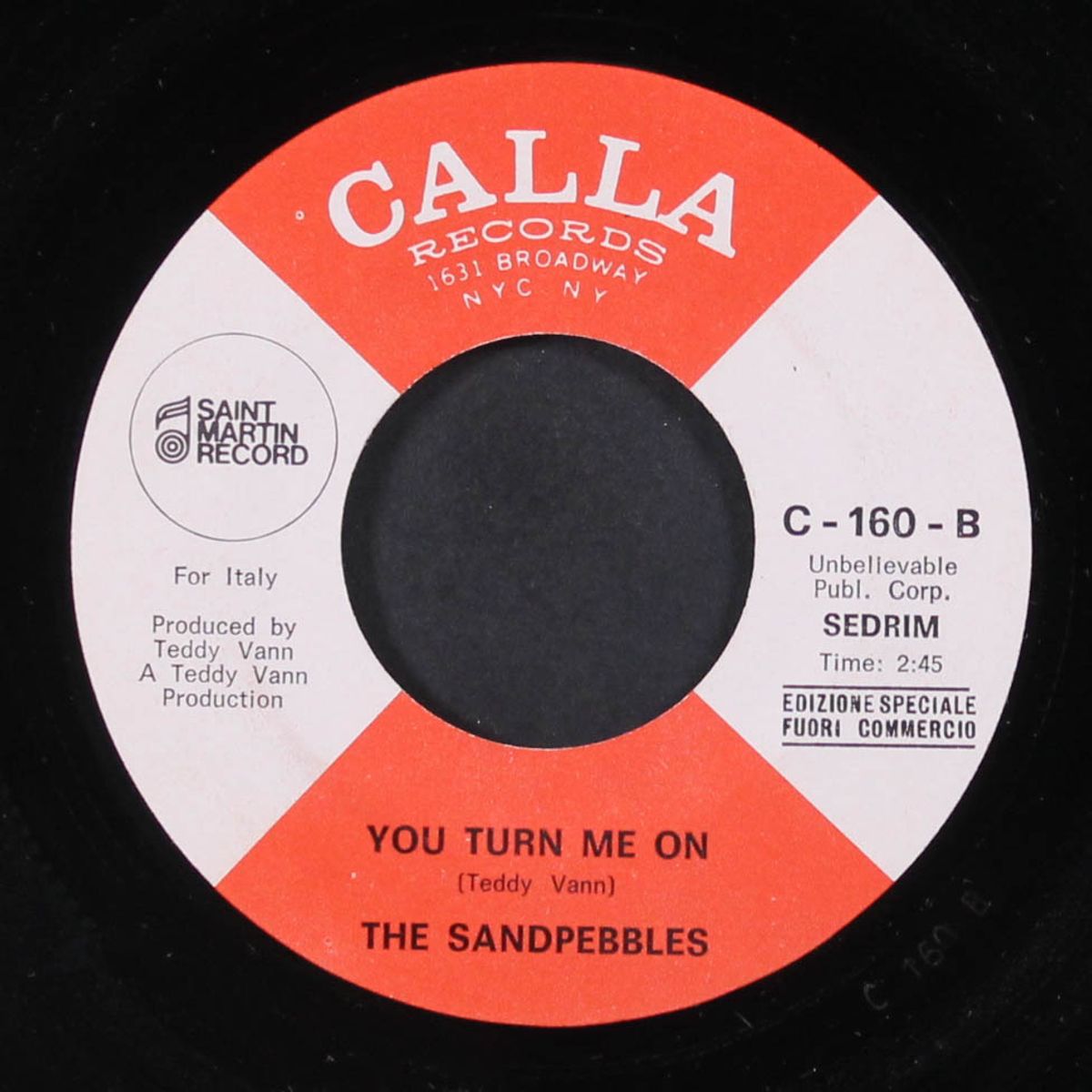 you turn me on / the garden of eden by SANDPEBBLES