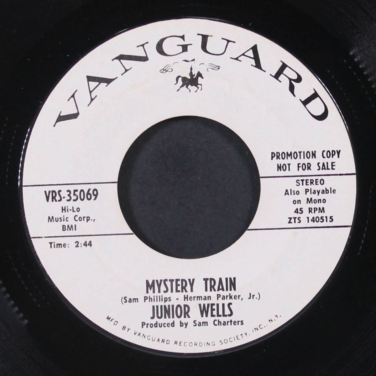 mystery train / stop breakin down by JUNIOR WELLS