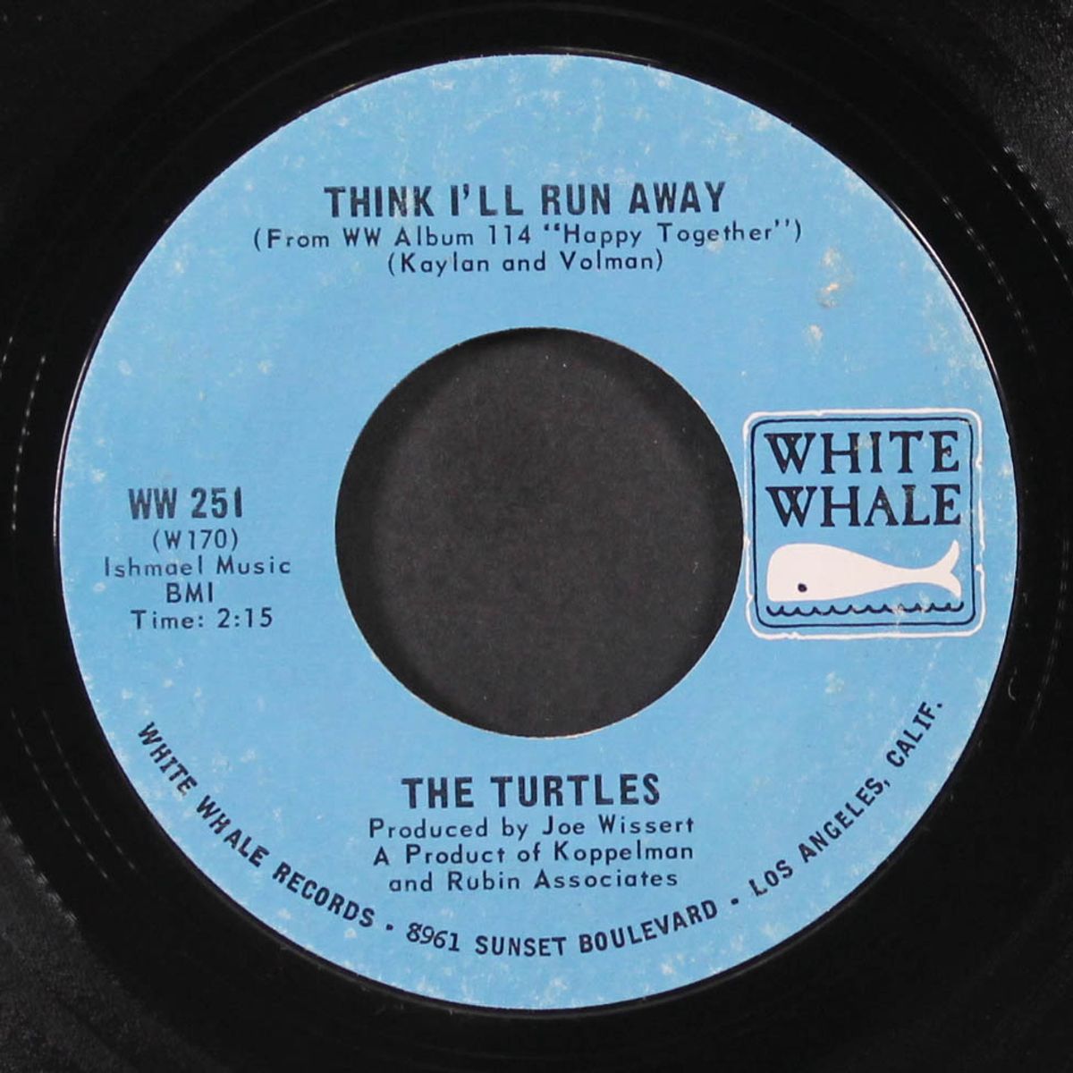 guide for the married man / think i'll run away by TURTLES