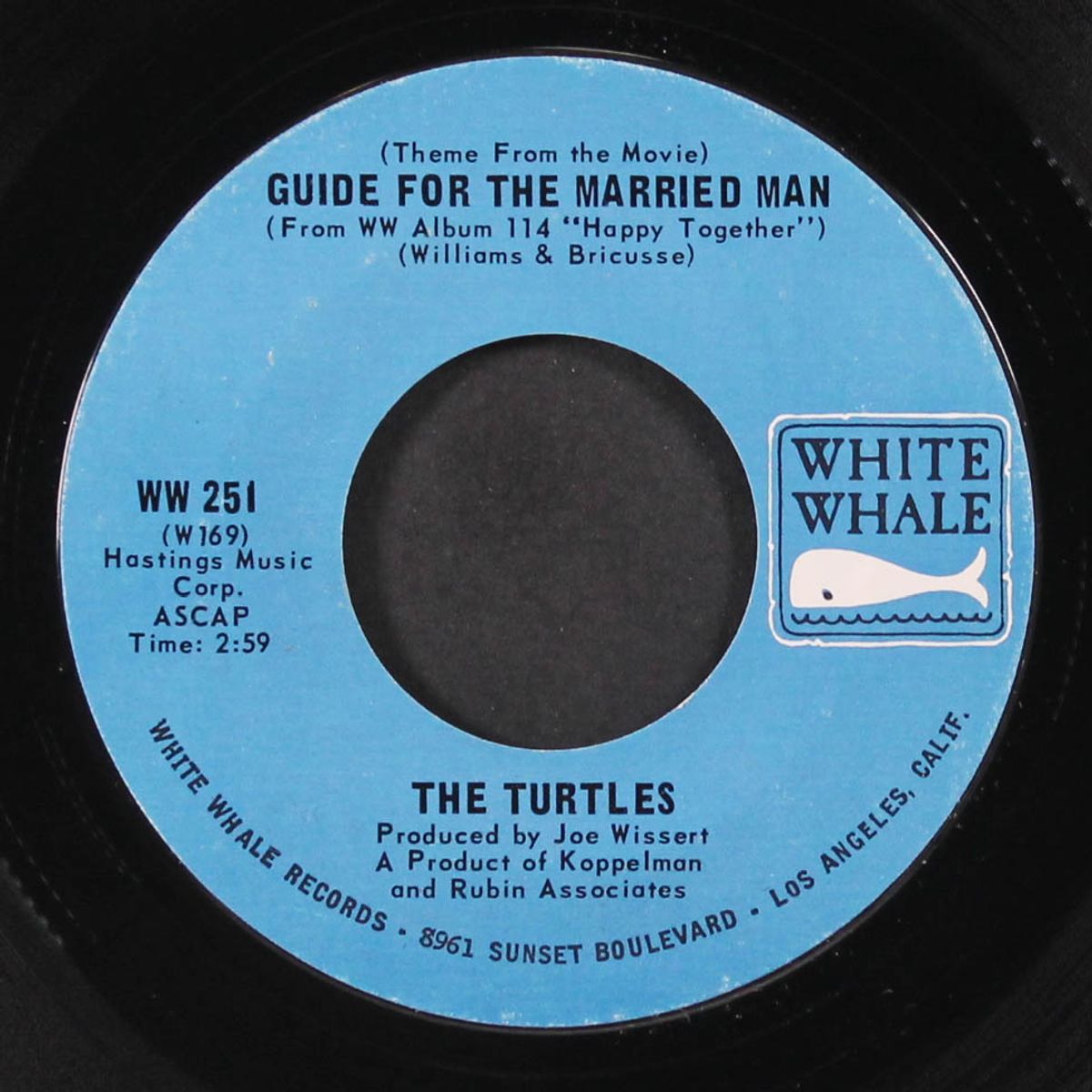 guide for the married man / think i'll run away by TURTLES