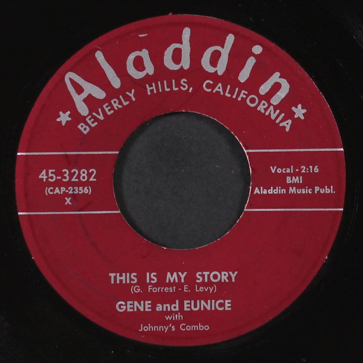 move it over, baby / this is my story by GENE & EUNICE