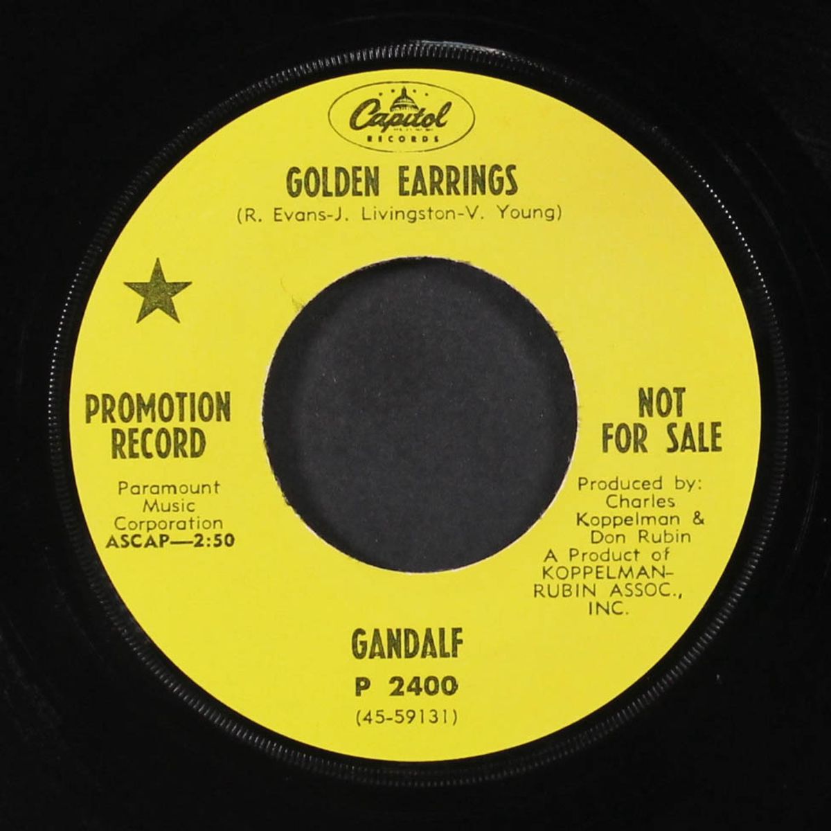 never too far / golden earrings by GANDALF