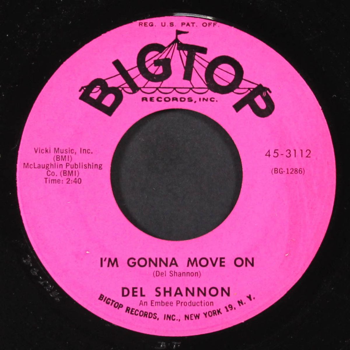 cry myself to sleep / i'm gonna move on by DEL SHANNON